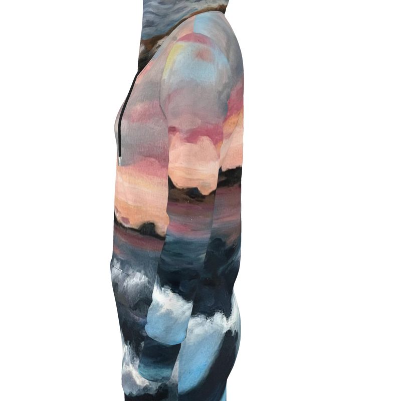 Eco-friendly Hoodie Dress Big Sur Sur - FABA Collection