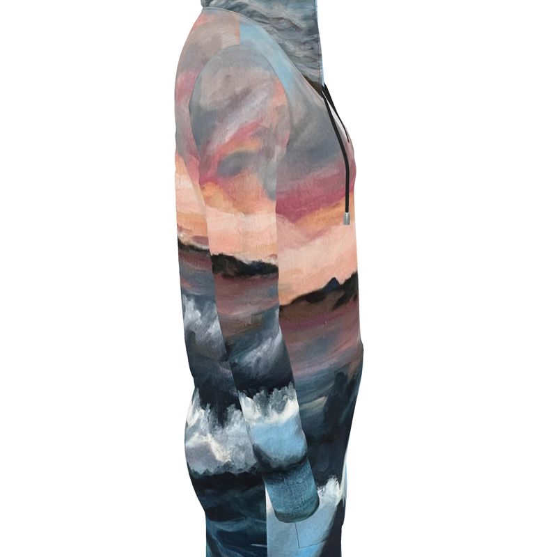 Eco-friendly Hoodie Dress Big Sur Sur - FABA Collection