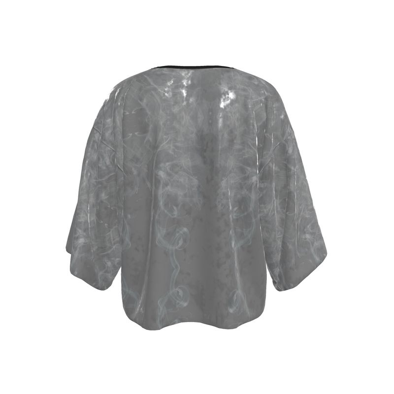 Kimono Jacket Dark Smoke - FABA Collection
