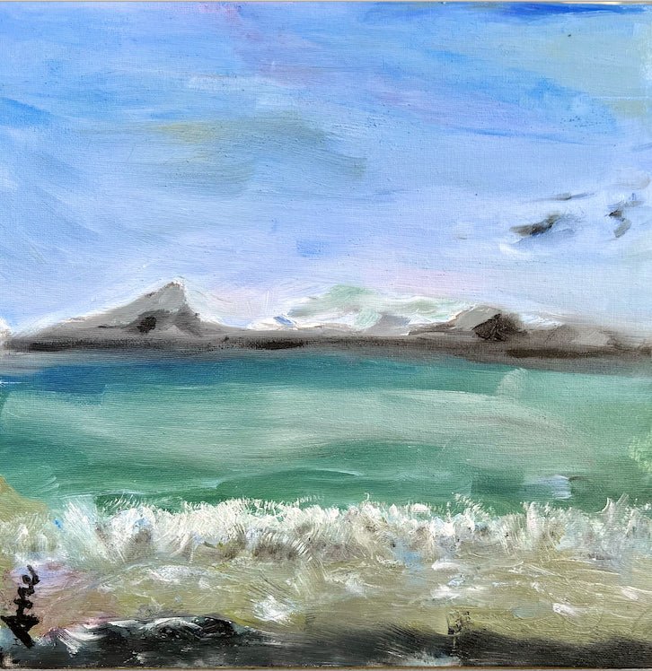 La Mer Oil Painting - FABA Collection