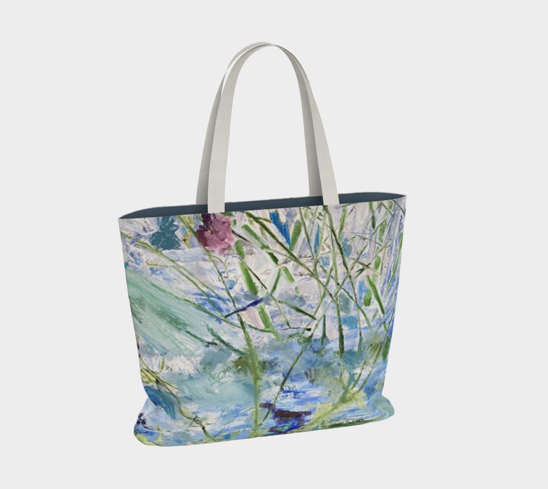 Large Cotton Tote Bag the Secret Life of Plants - FABA Collection
