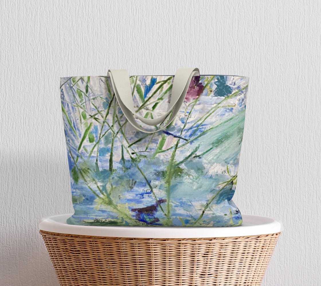 Large Cotton Tote Bag the Secret Life of Plants - FABA Collection