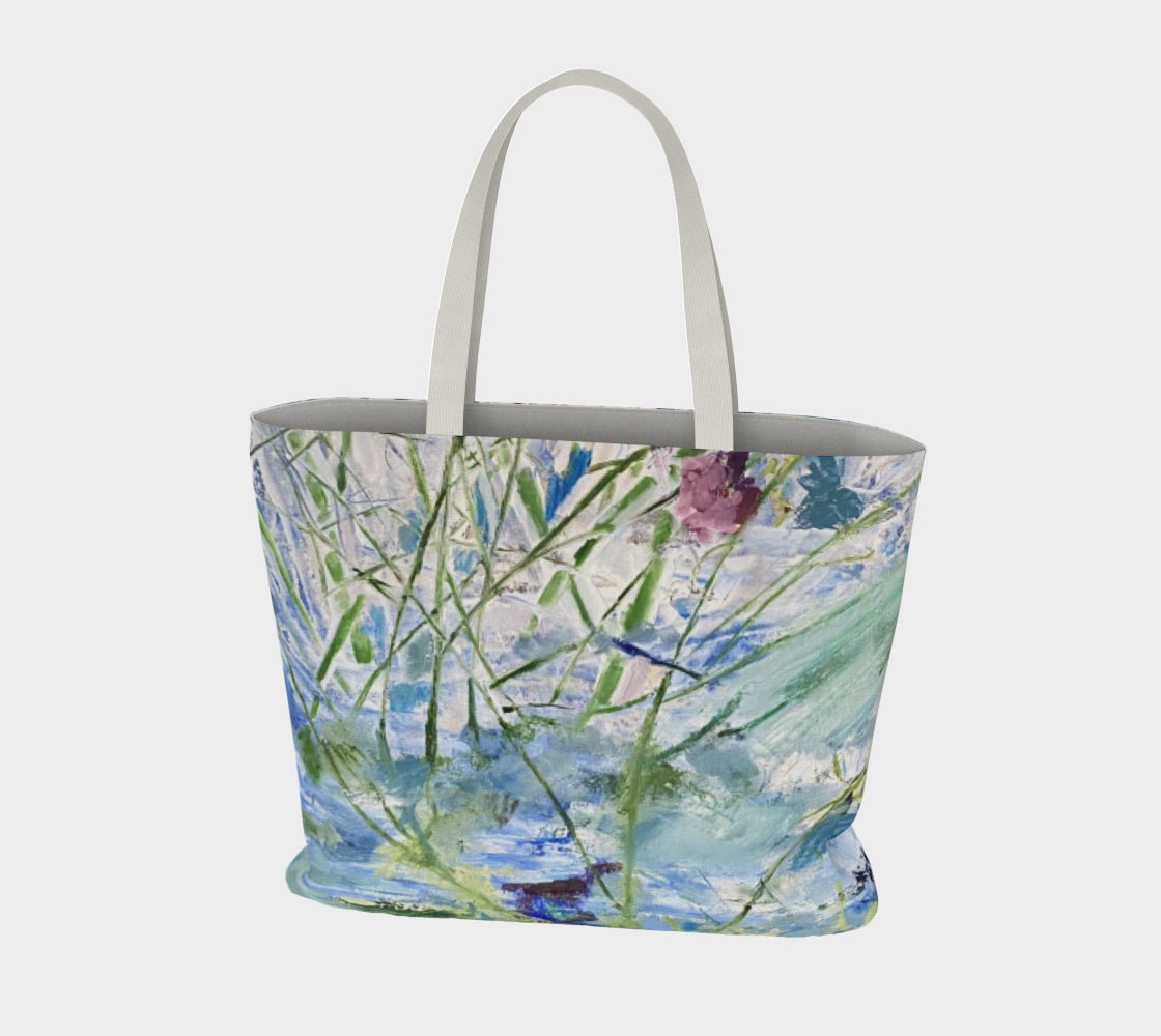 Large Cotton Tote Bag the Secret Life of Plants - FABA Collection