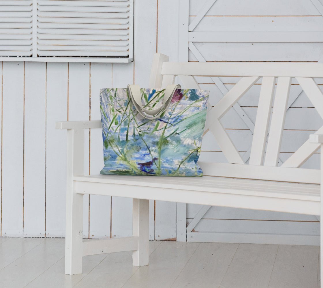 Large Cotton Tote Bag the Secret Life of Plants - FABA Collection