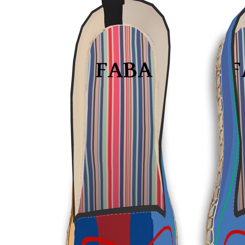 Loafer Espadrilles Love Stripes - FABA Collection