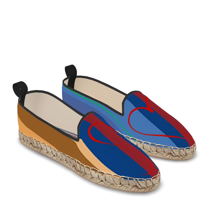 Loafer Espadrilles Love Stripes - FABA Collection