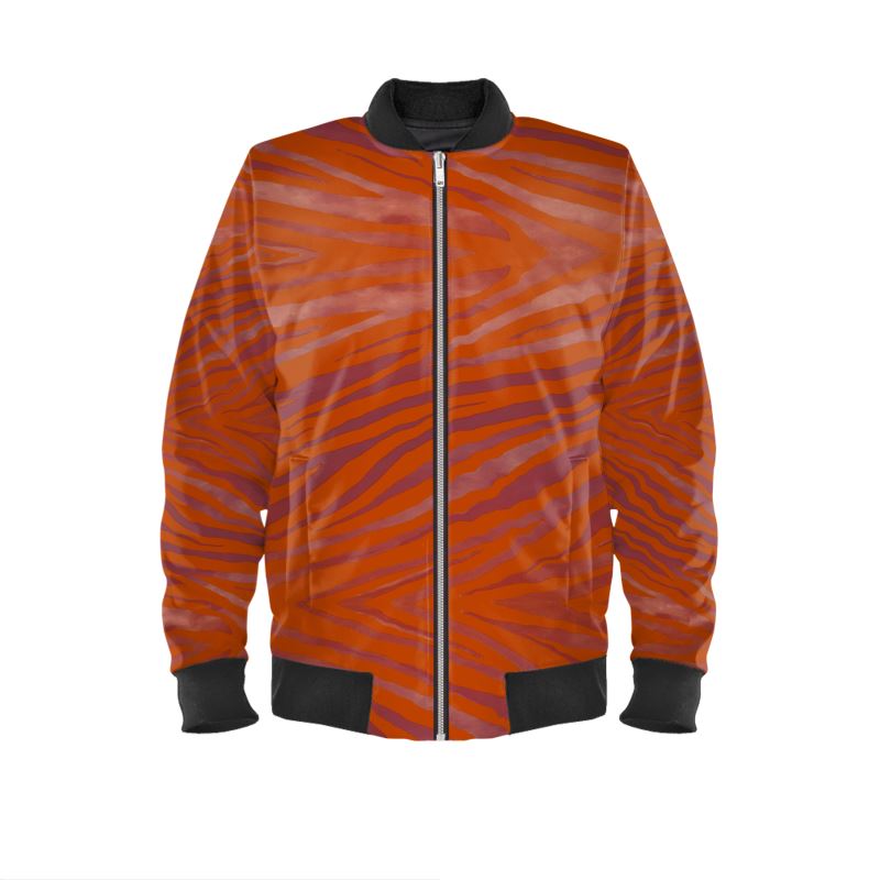 Men’s Bomber Jacket Flames - FABA Collection