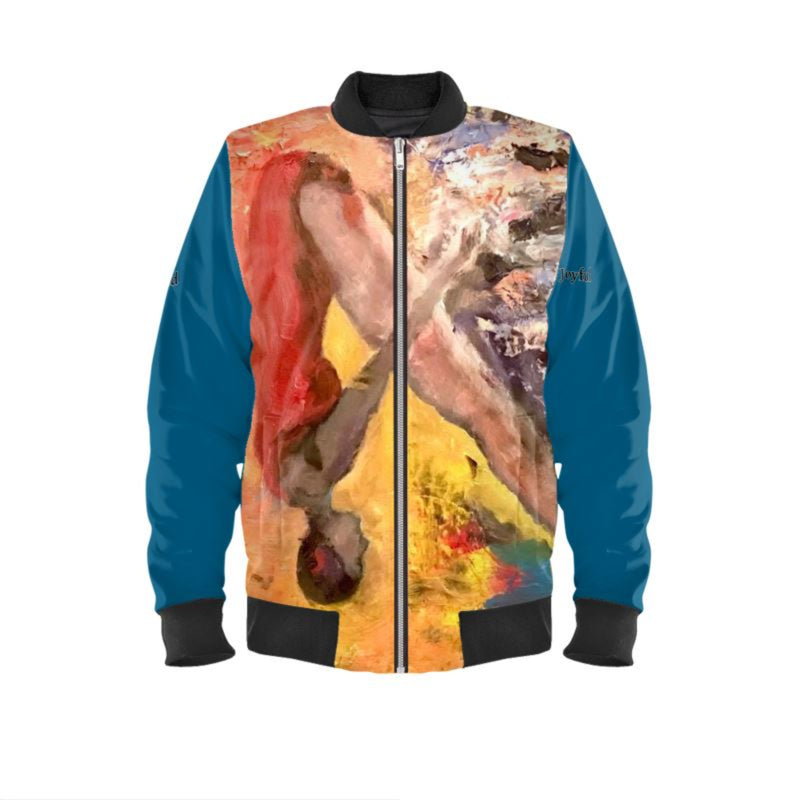 Men's Bomber Jacket Swan Dive Graffiti - FABA Collection