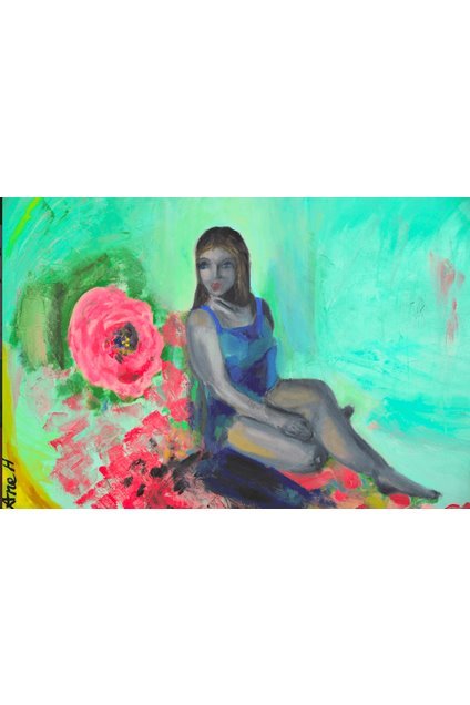 Open Your Eyes - Original oil painting - FABA Collection