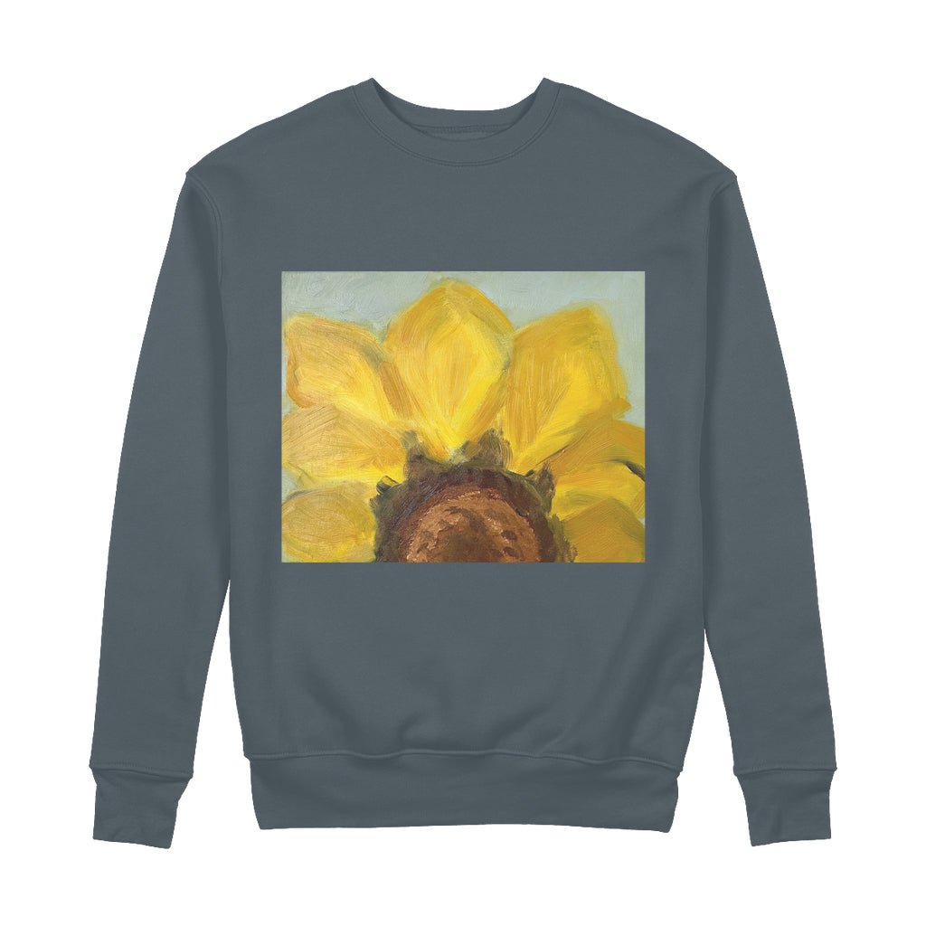 Organic Cotton Sweatshirt Sunflower - FABA Collection