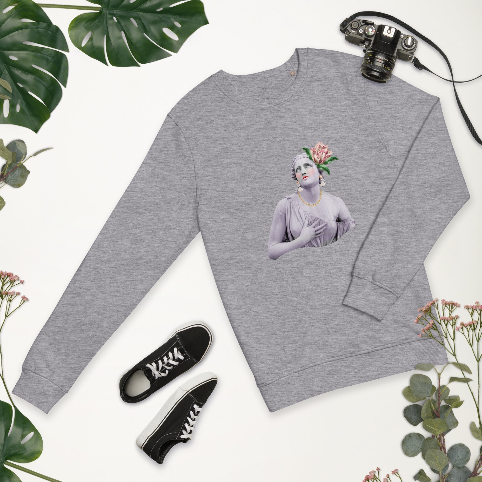 Organic cotton sweatshirt True Heart - FABA Collection