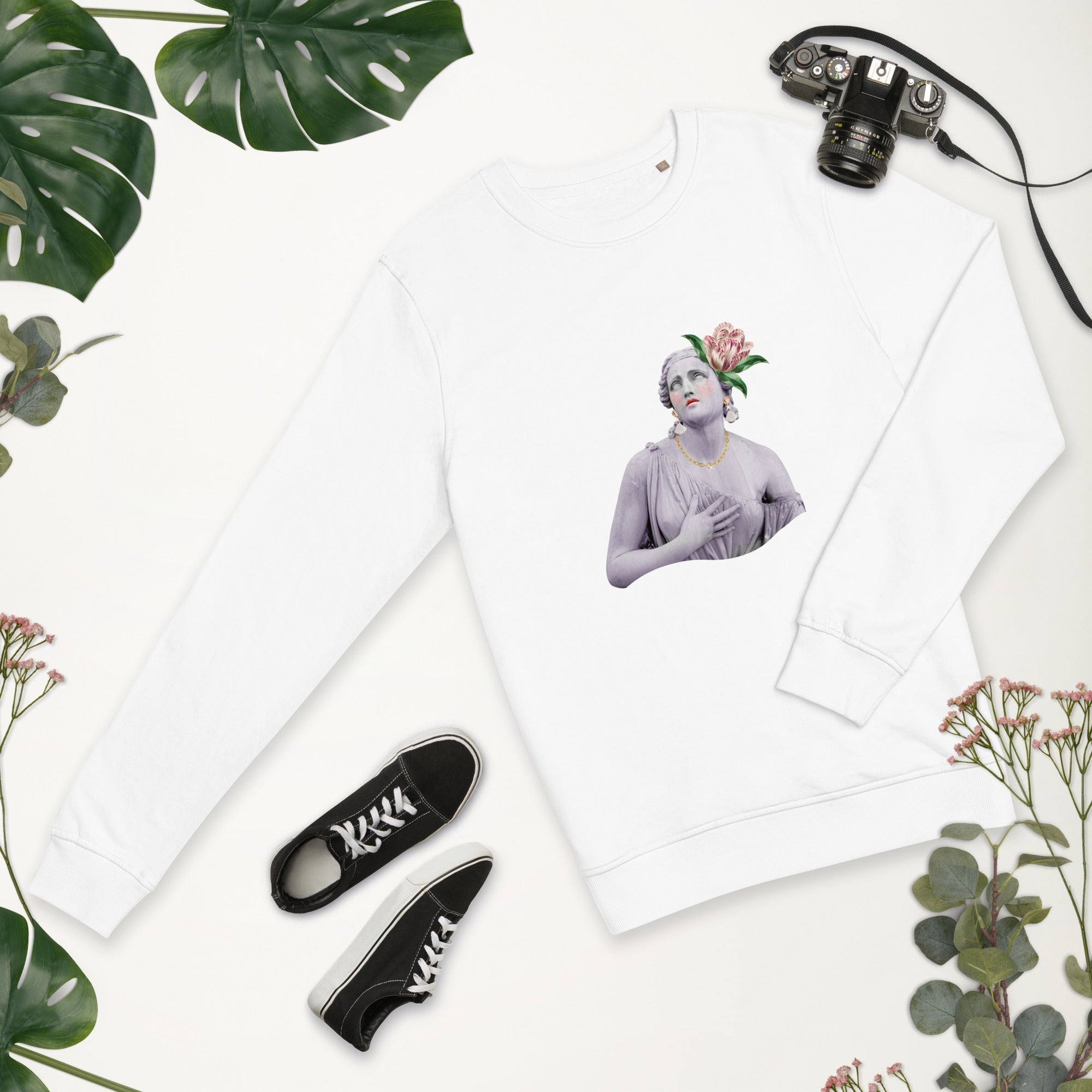 Organic cotton sweatshirt True Heart - FABA Collection