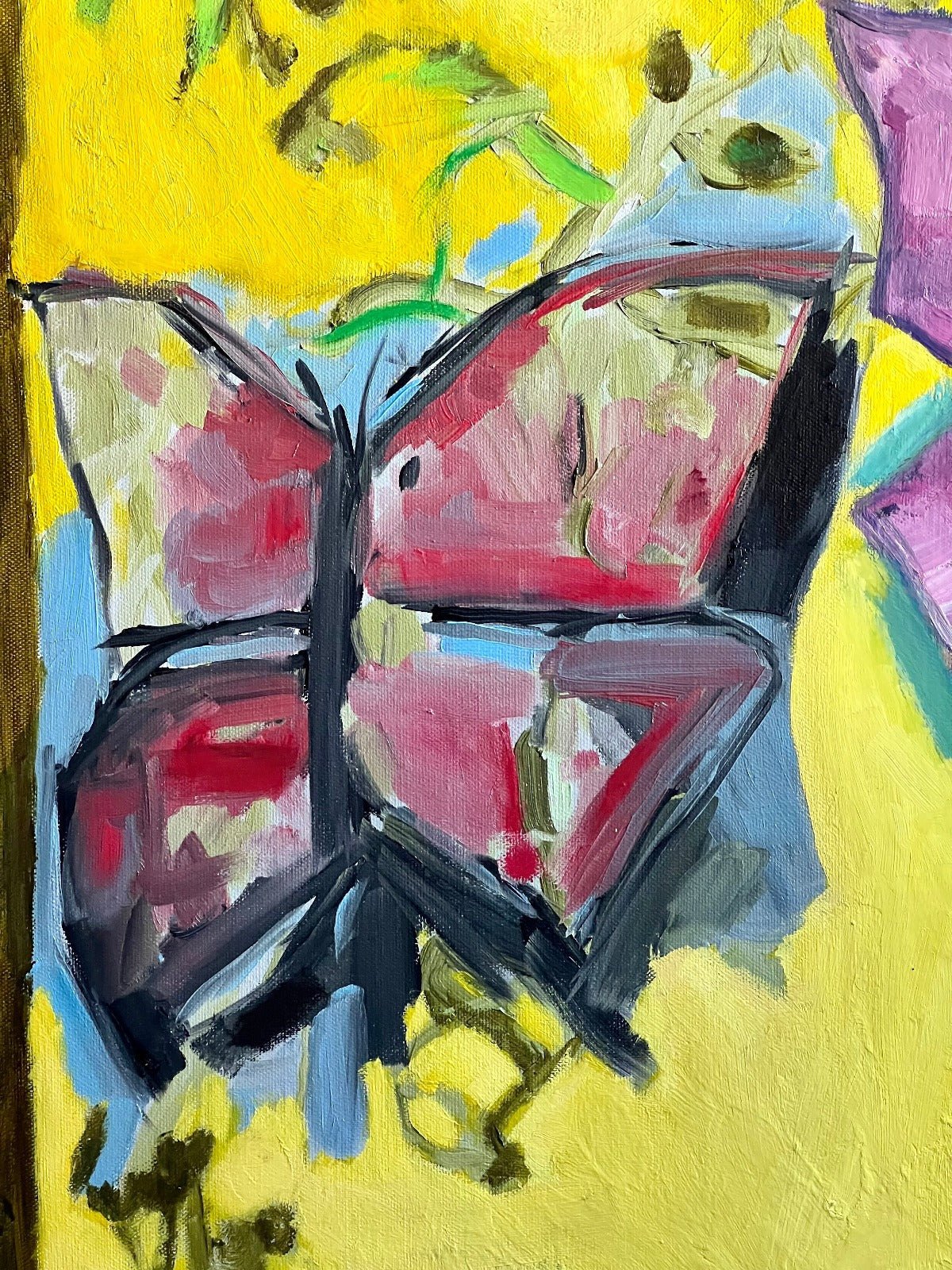 Papillons Oil Painting - FABA Collection