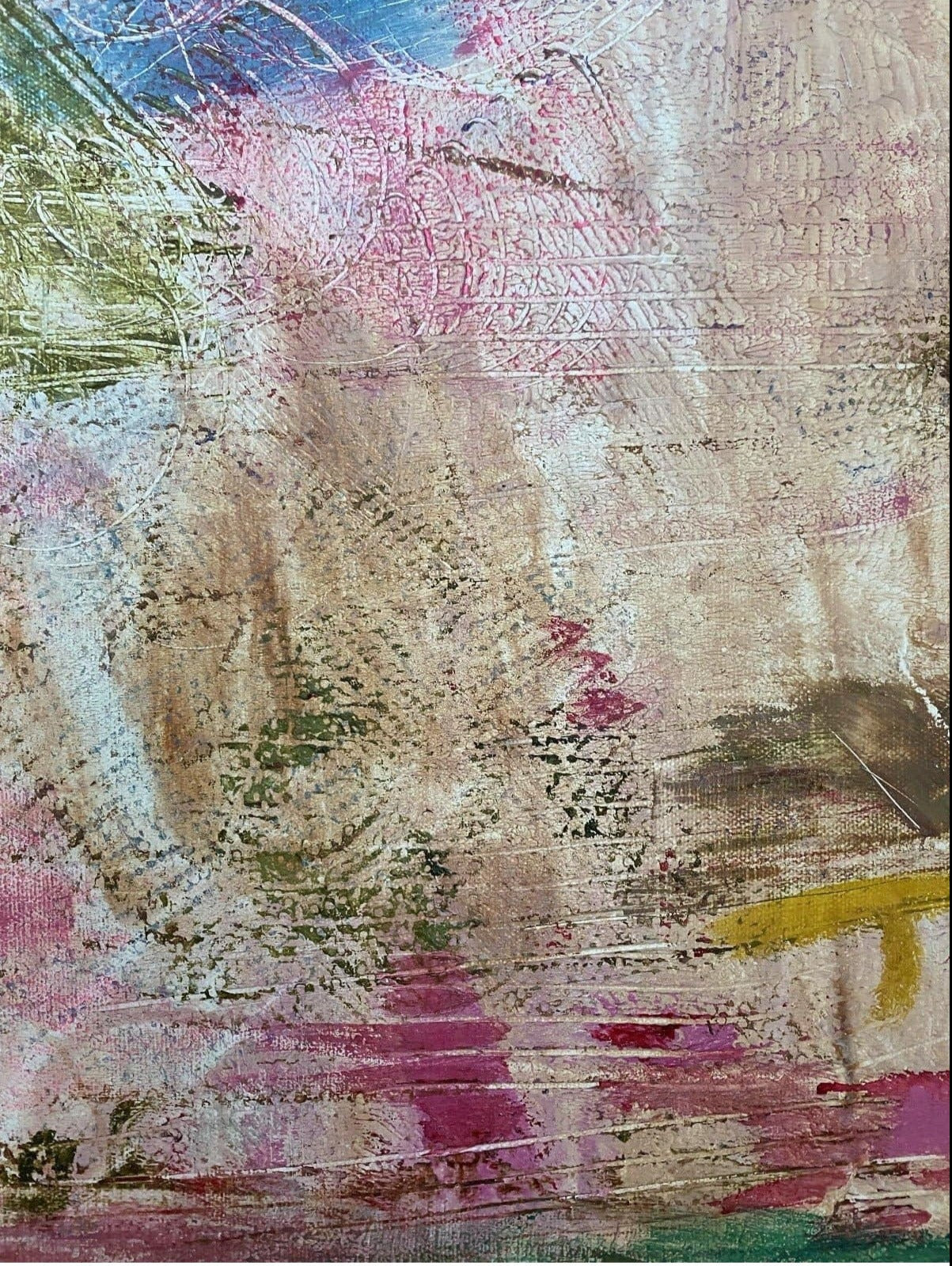 Peaceful Chaos - Panel 4 oil painting - FABA Collection