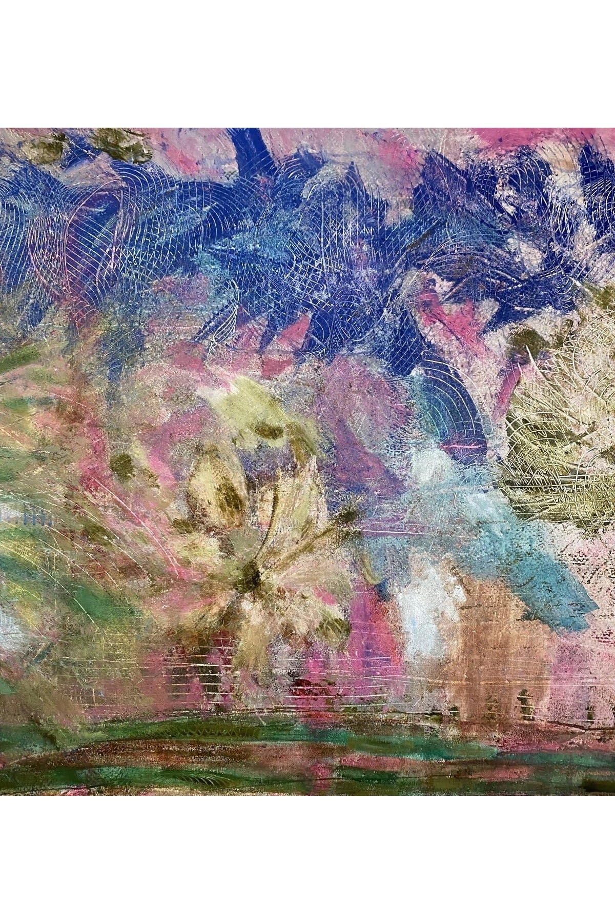 Peaceful Chaos - Panel 4 oil painting - FABA Collection