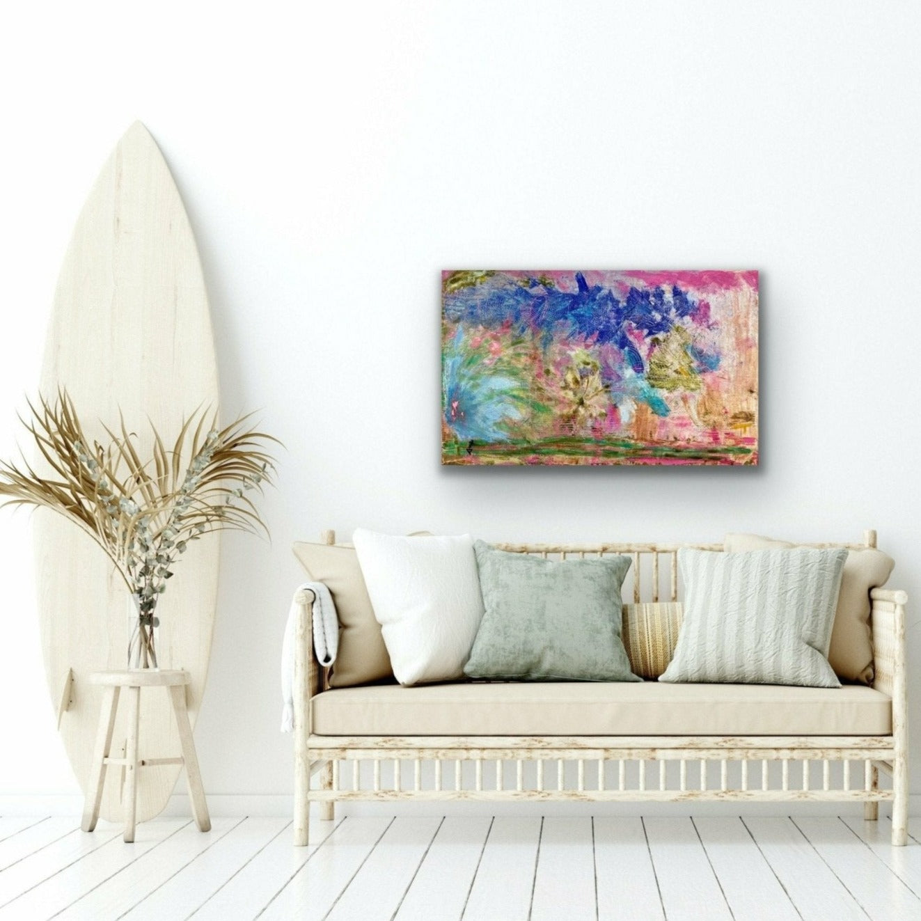 Peaceful Chaos - Panel 4 oil painting - FABA Collection