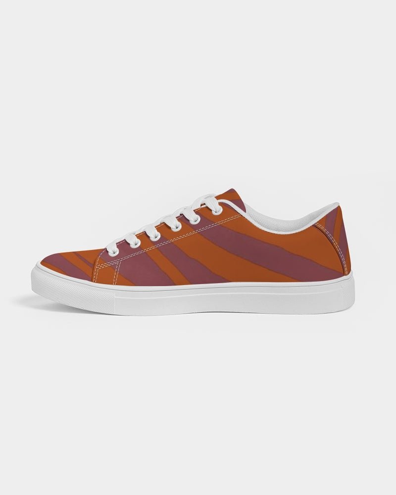 Red Zebra Women's Faux-Leather Sneaker - FABA Collection