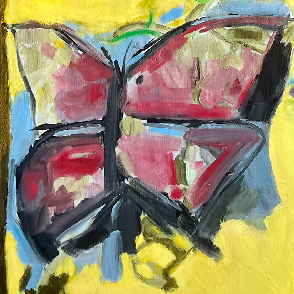 Leather Bucket Backpack Papillon-FABA Collection