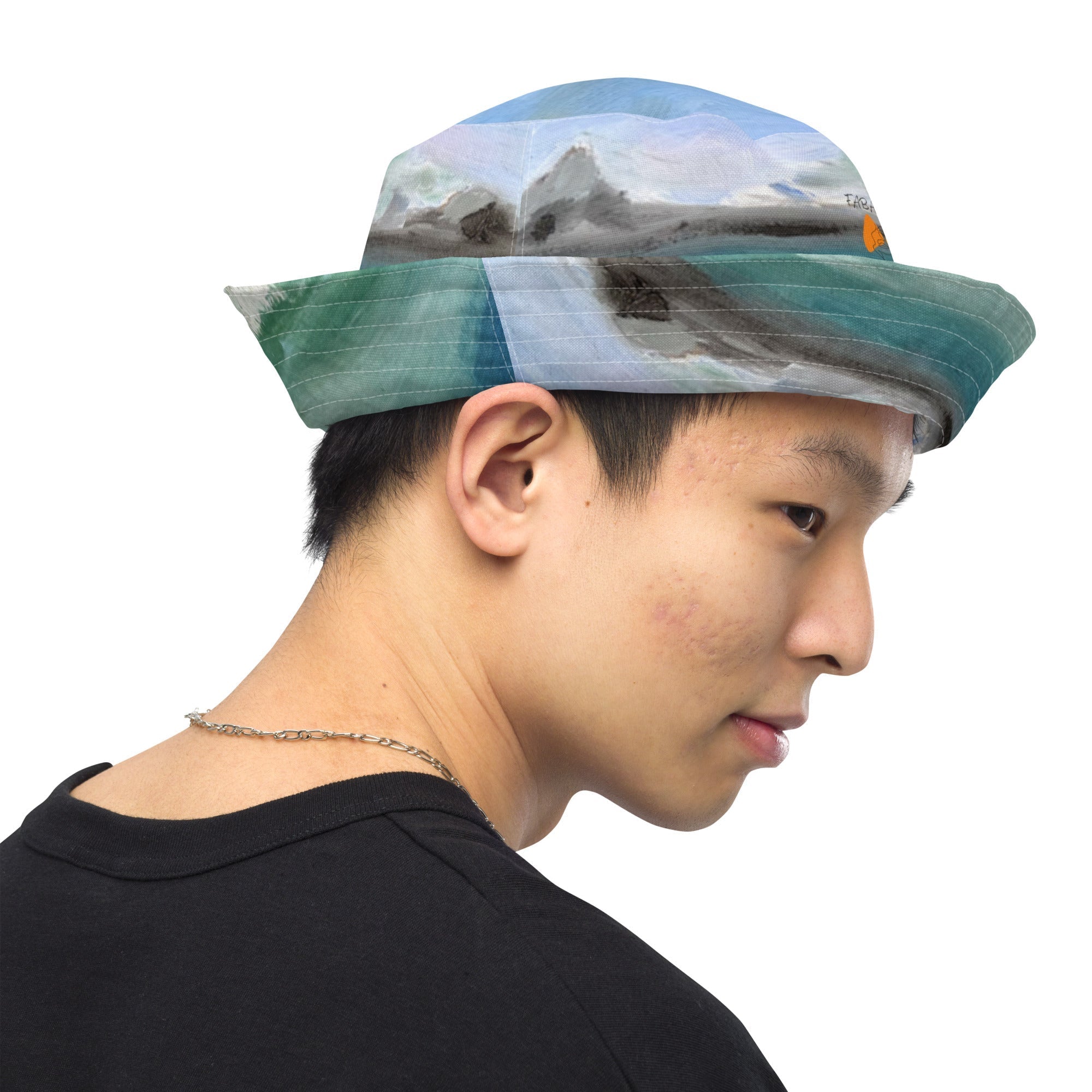 Reversible bucket hat La Mer - FABA Collection
