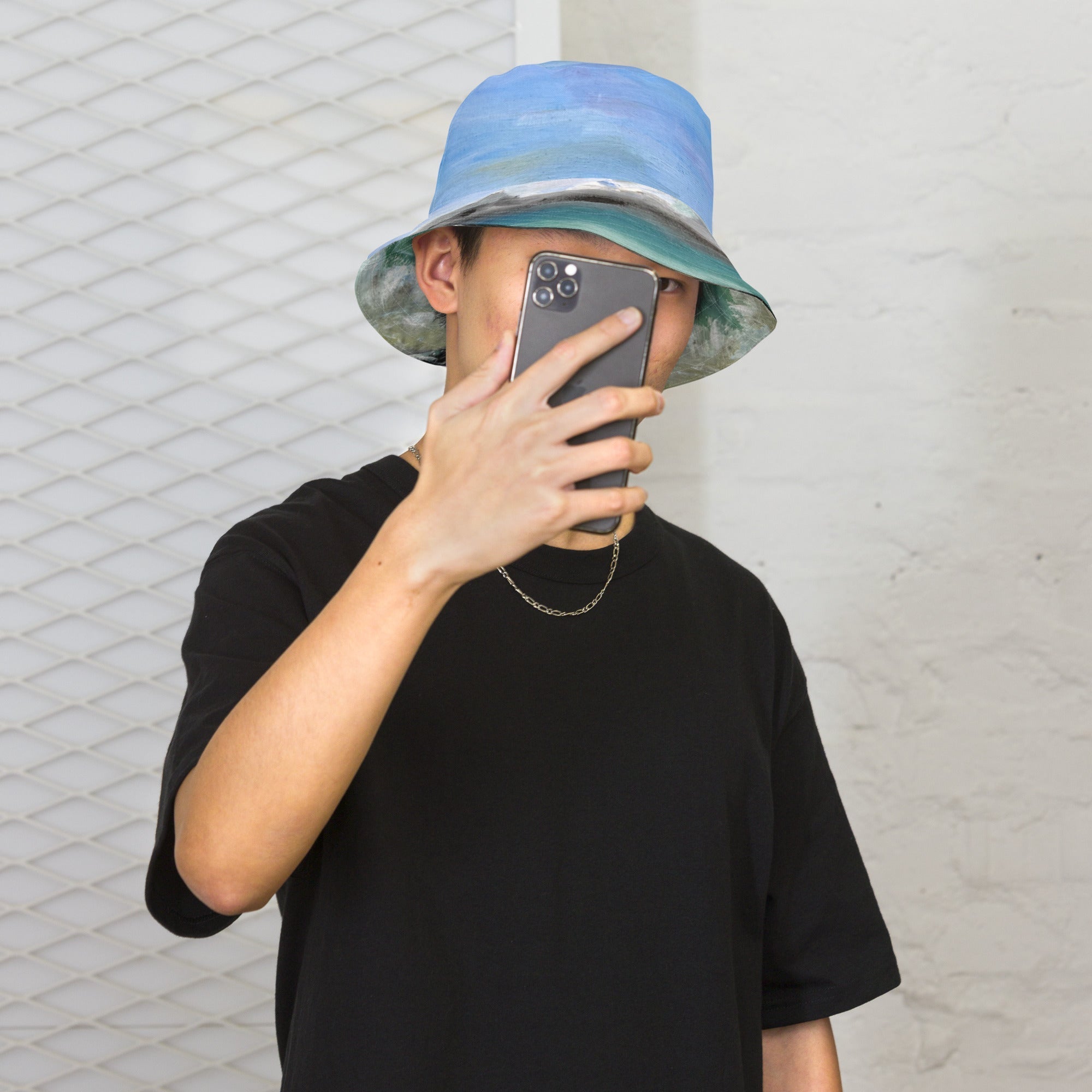 Reversible bucket hat La Mer - FABA Collection