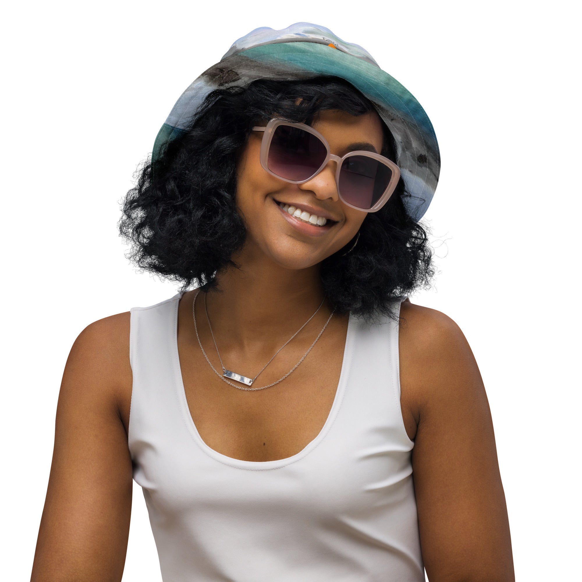 Reversible bucket hat La Mer - FABA Collection