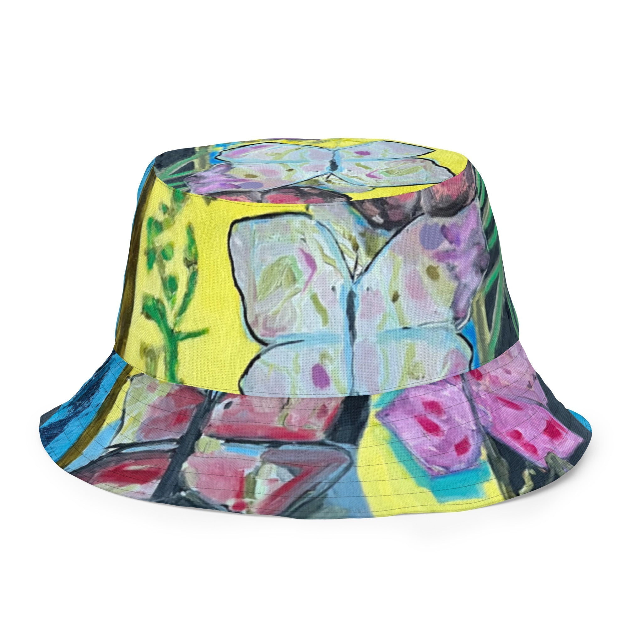 Reversible bucket hat Papillons - FABA Collection