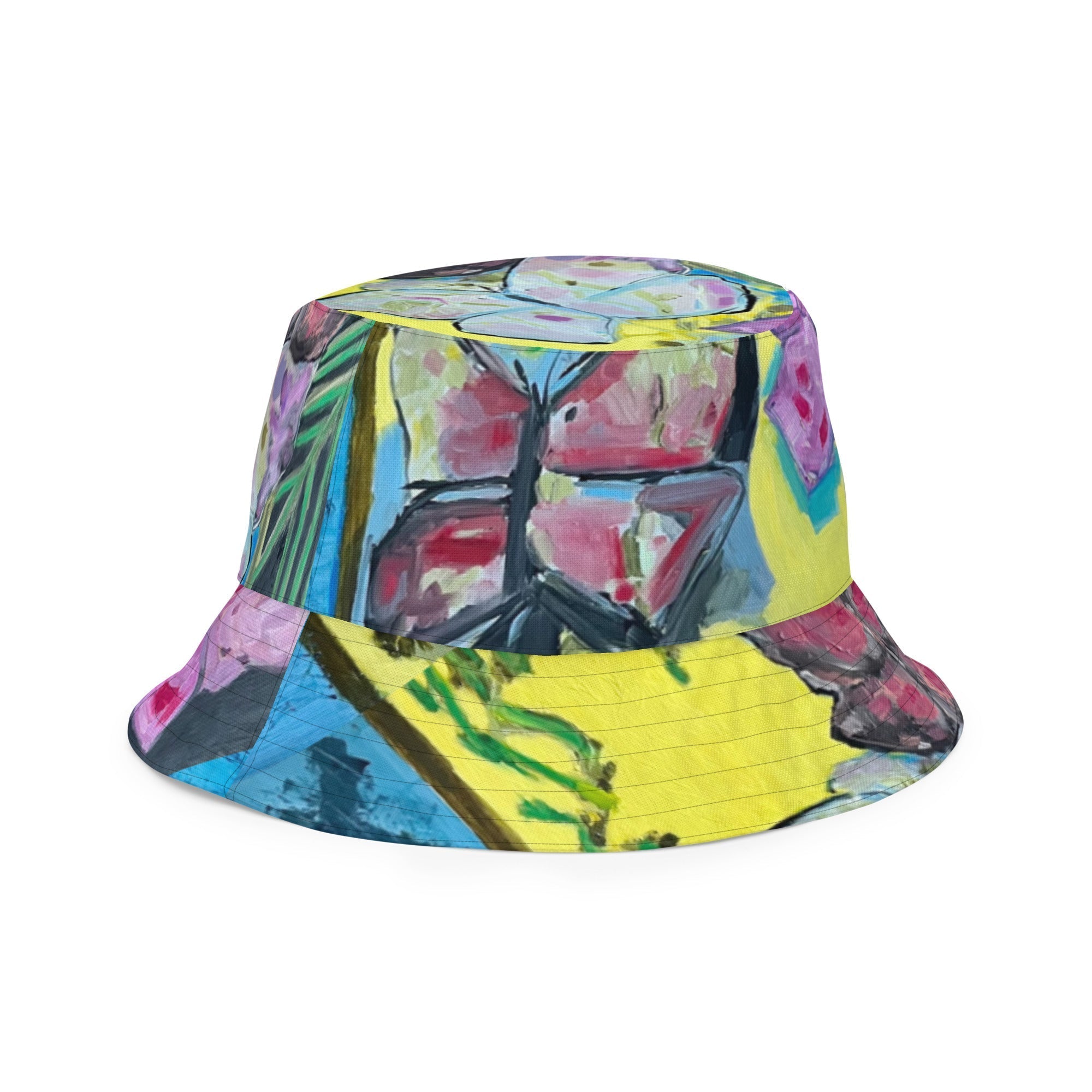 Reversible bucket hat Papillons - FABA Collection