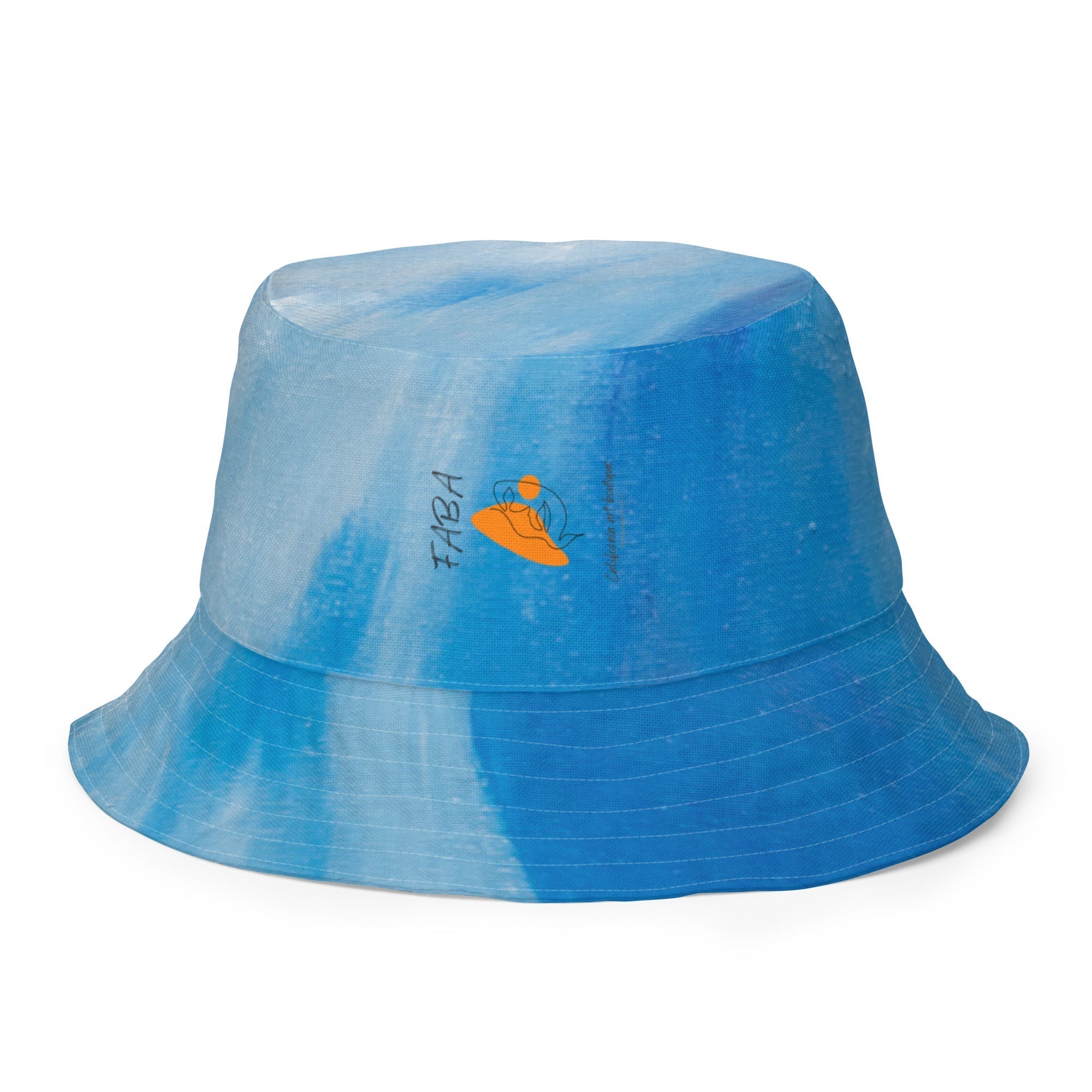 Reversible Bucket Hat Rising with the Wave - FABA Collection
