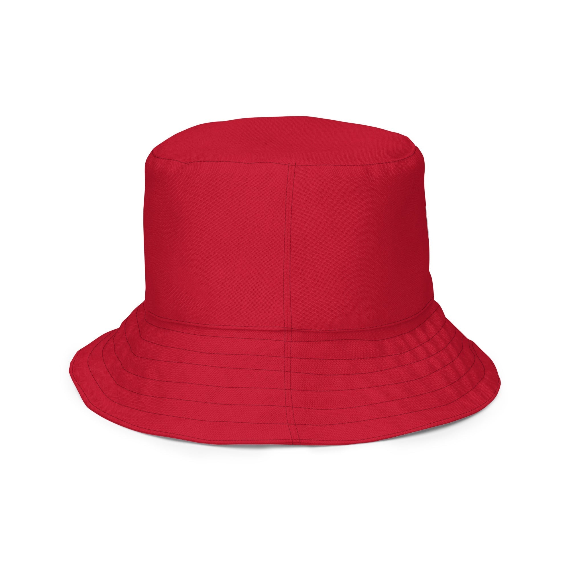 Reversible bucket Hat Zebra Cherry Red - FABA Collection