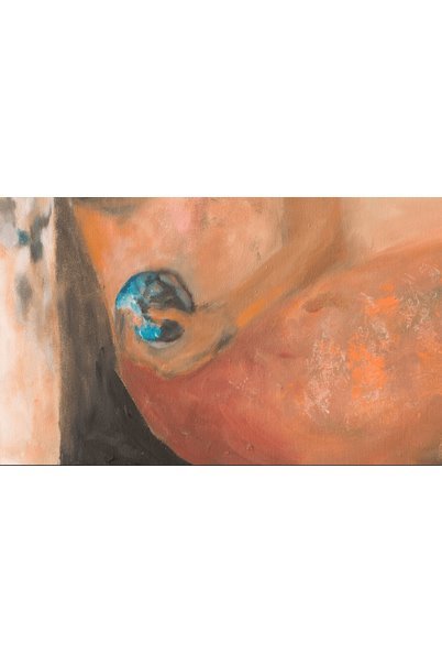 She's Holding the World oil painting - FABA Collection