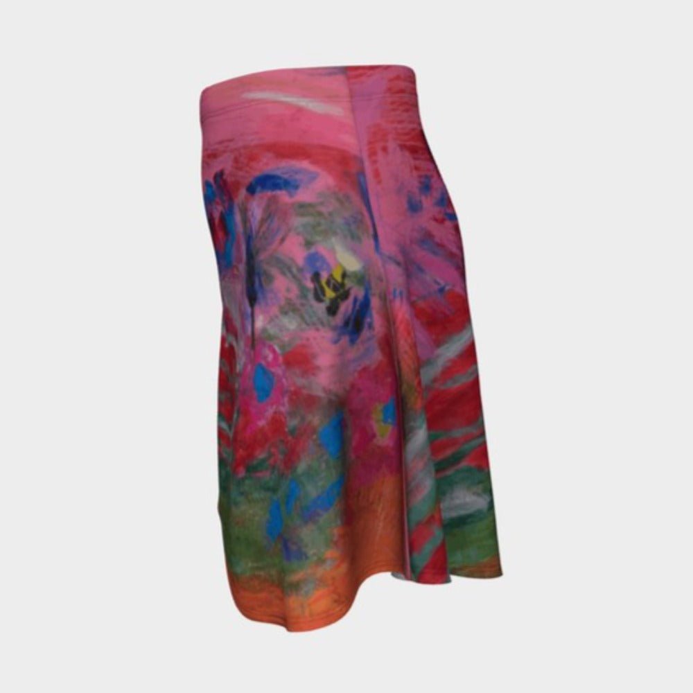 Short Flare Skirt Bird of Paradise - FABA Collection