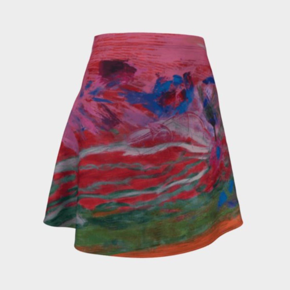 Short Flare Skirt Bird of Paradise - FABA Collection