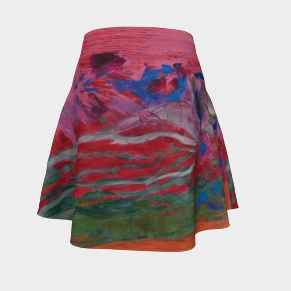 Short Flare Skirt Bird of Paradise - FABA Collection