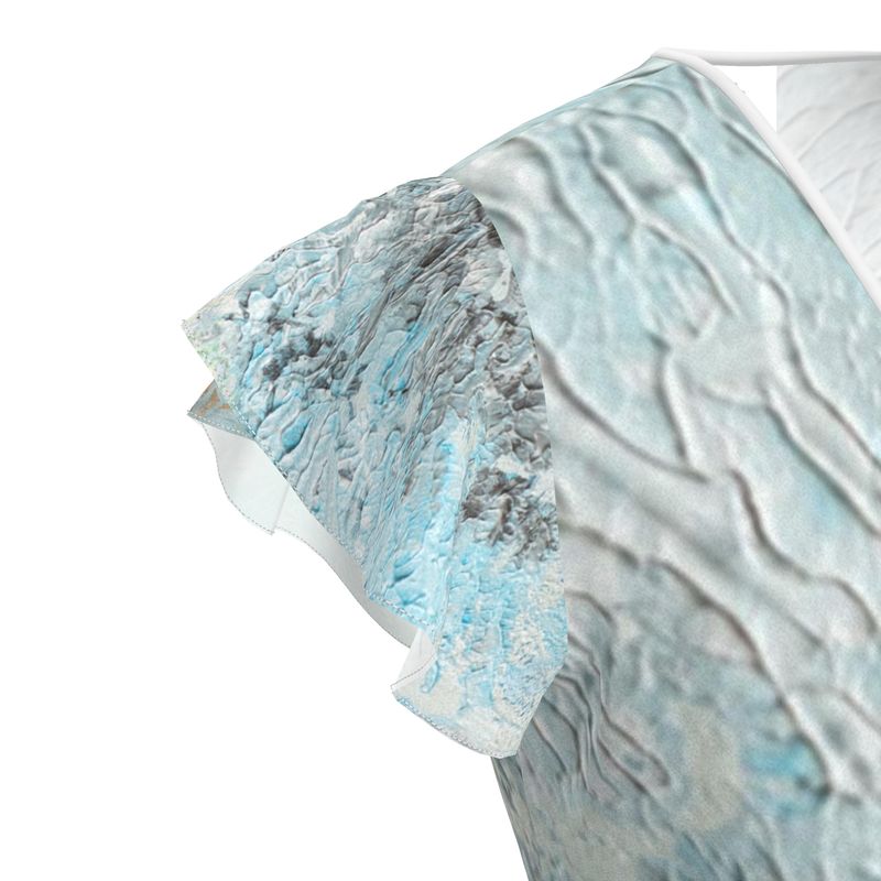 Short Silk Tulip Dress Sparks - FABA Collection