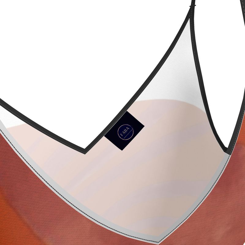 Slip Dress Red Zebra - FABA Collection