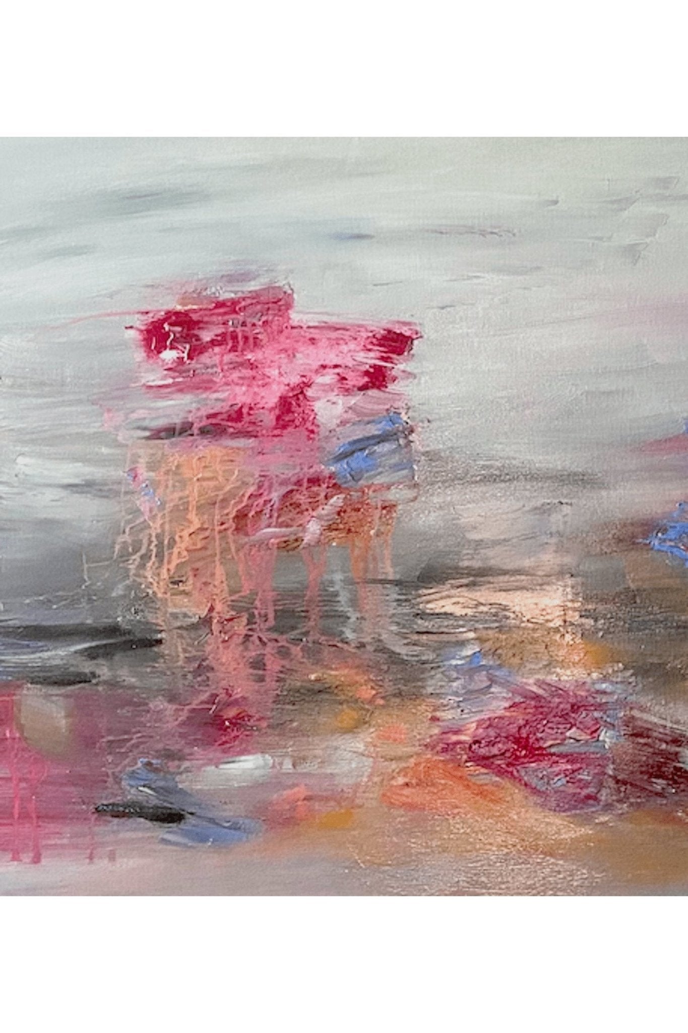 SOLD Abstract - Medusa Oil Painting - FABA Collection