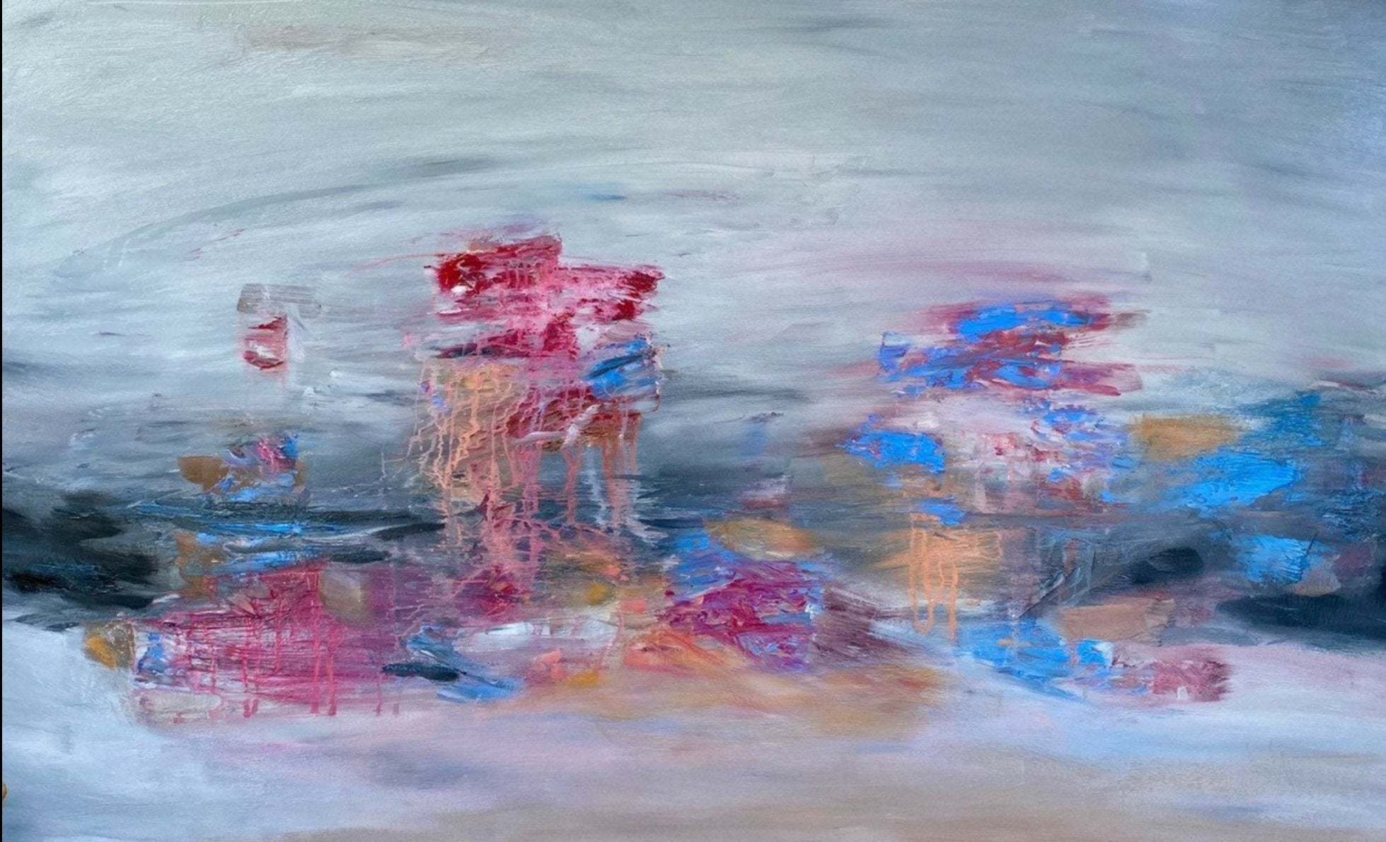 SOLD Abstract - Medusa Oil Painting - FABA Collection