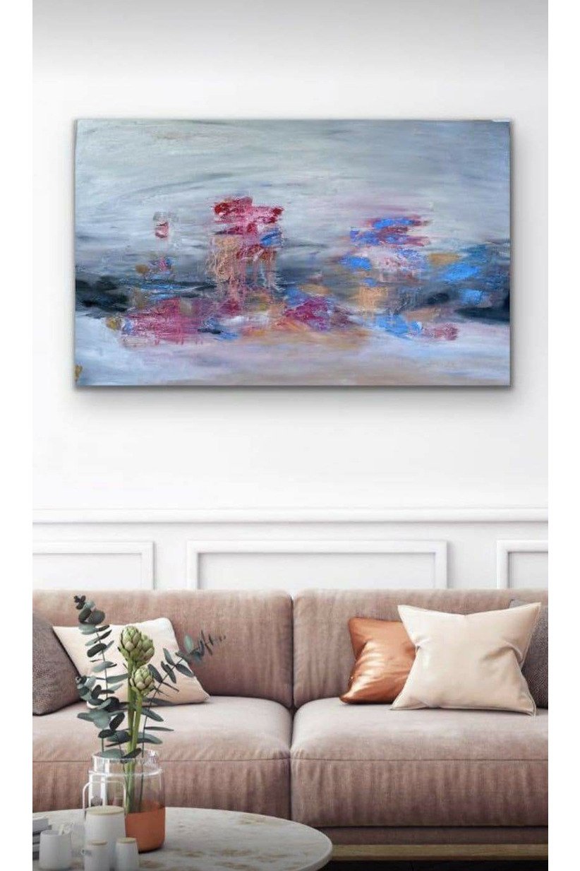 SOLD Abstract - Medusa Oil Painting - FABA Collection