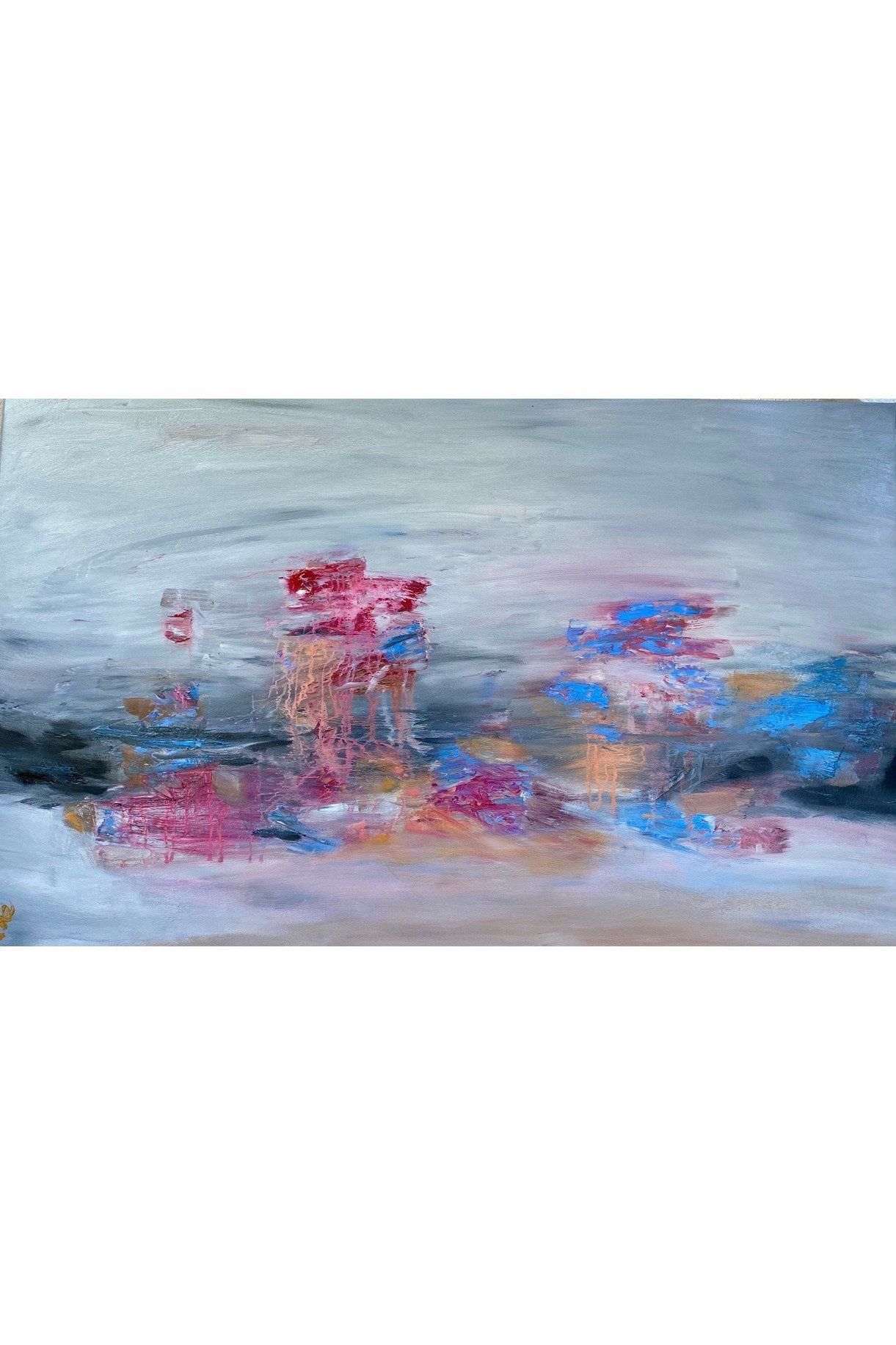 SOLD Abstract - Medusa Oil Painting - FABA Collection