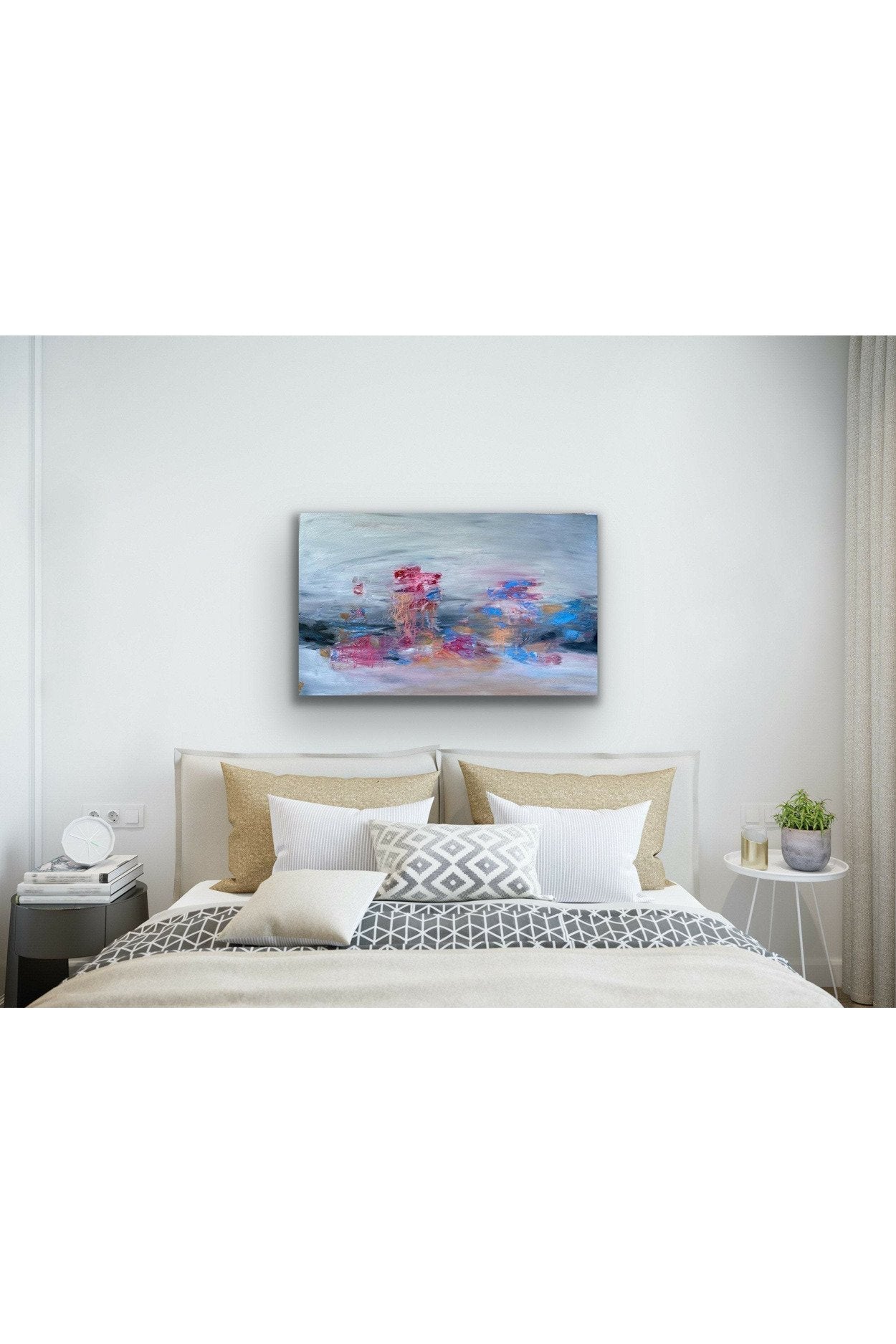 SOLD Abstract - Medusa Oil Painting - FABA Collection