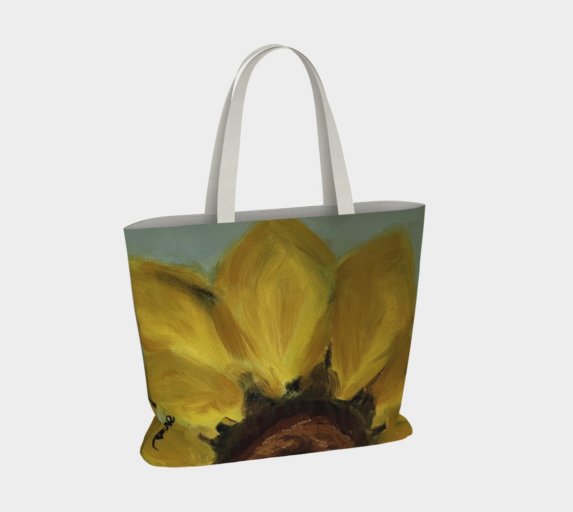 Sunflower Large Cotton Tote Bag - FABA Collection
