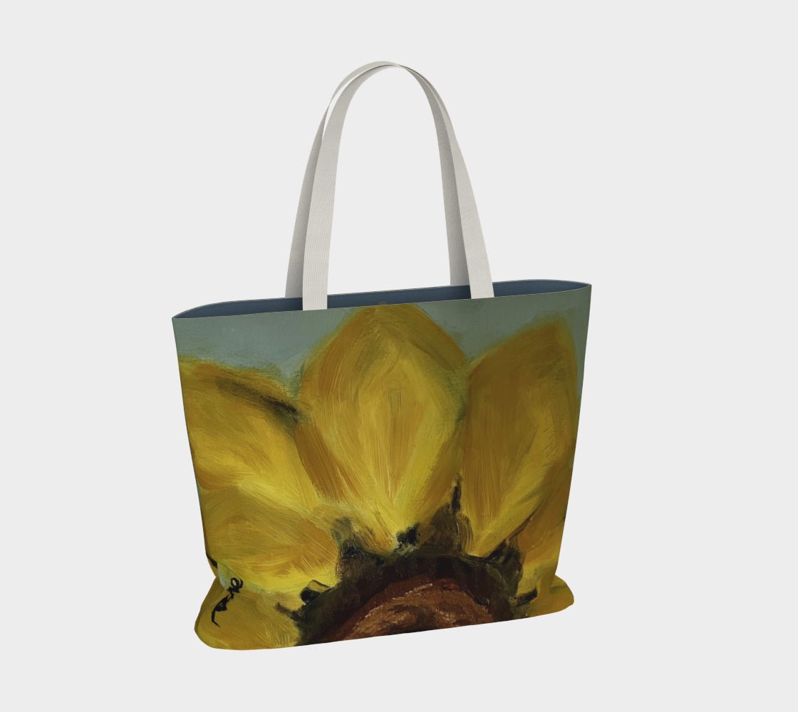 Sunflower Large Cotton Tote Bag - FABA Collection