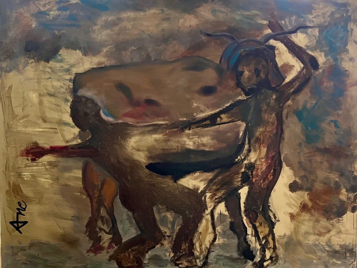 The Dancers and the Bull - FABA Collection