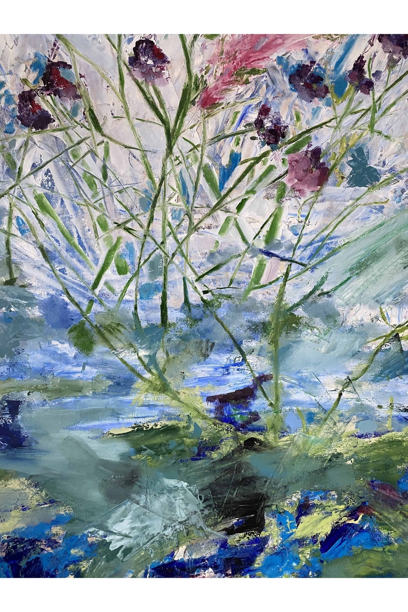 The Secret Life of Plants Oil Painting Panel 1 - FABA Collection