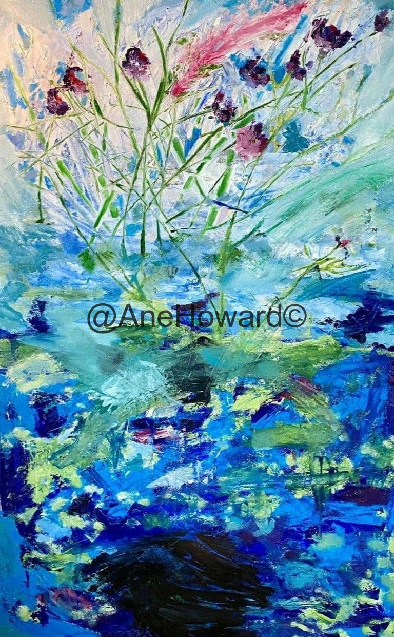 The Secret Life of Plants Oil Painting Panel 1 - FABA Collection