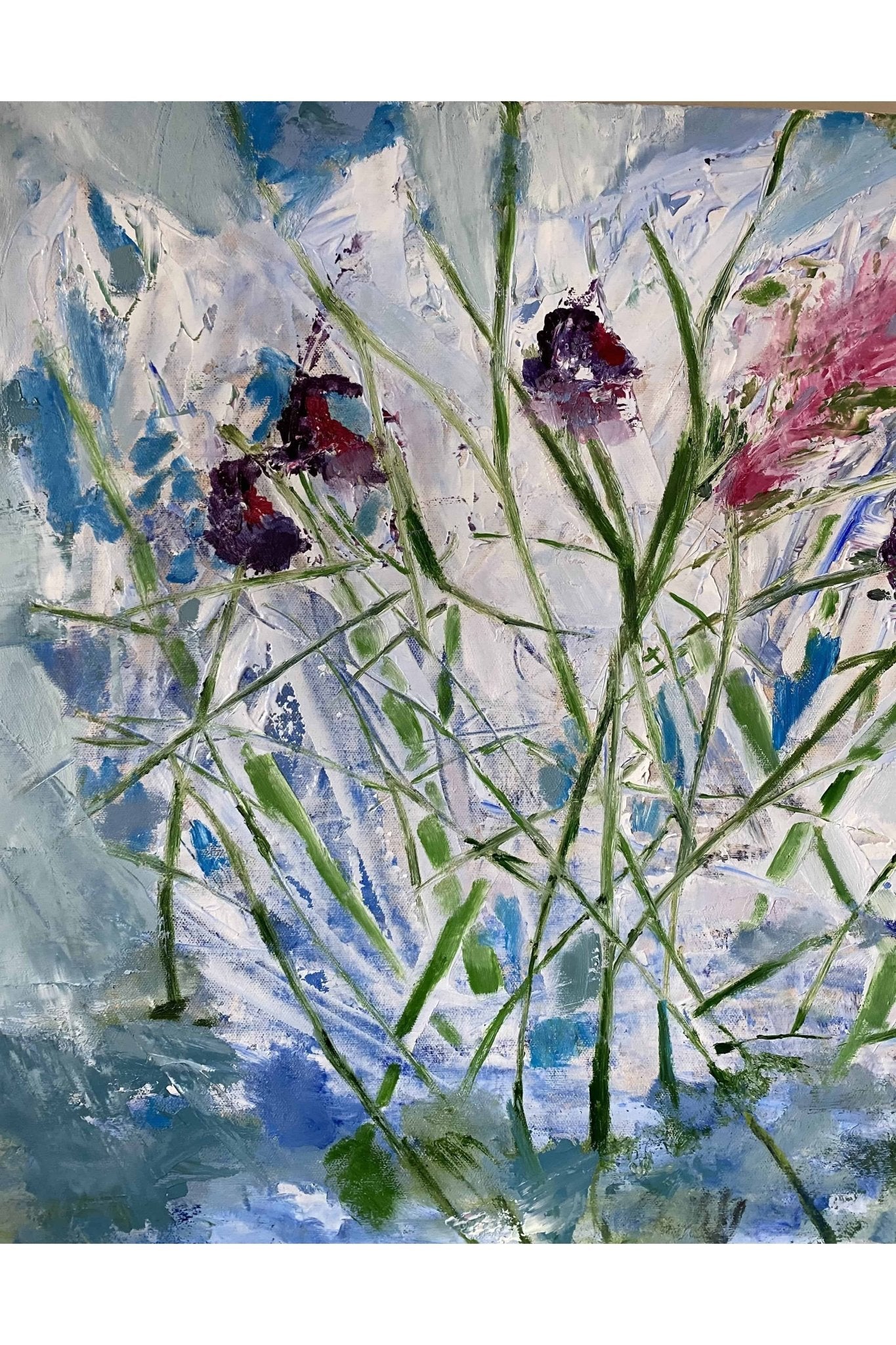 The Secret Life of Plants Oil Painting Panel 1 - FABA Collection