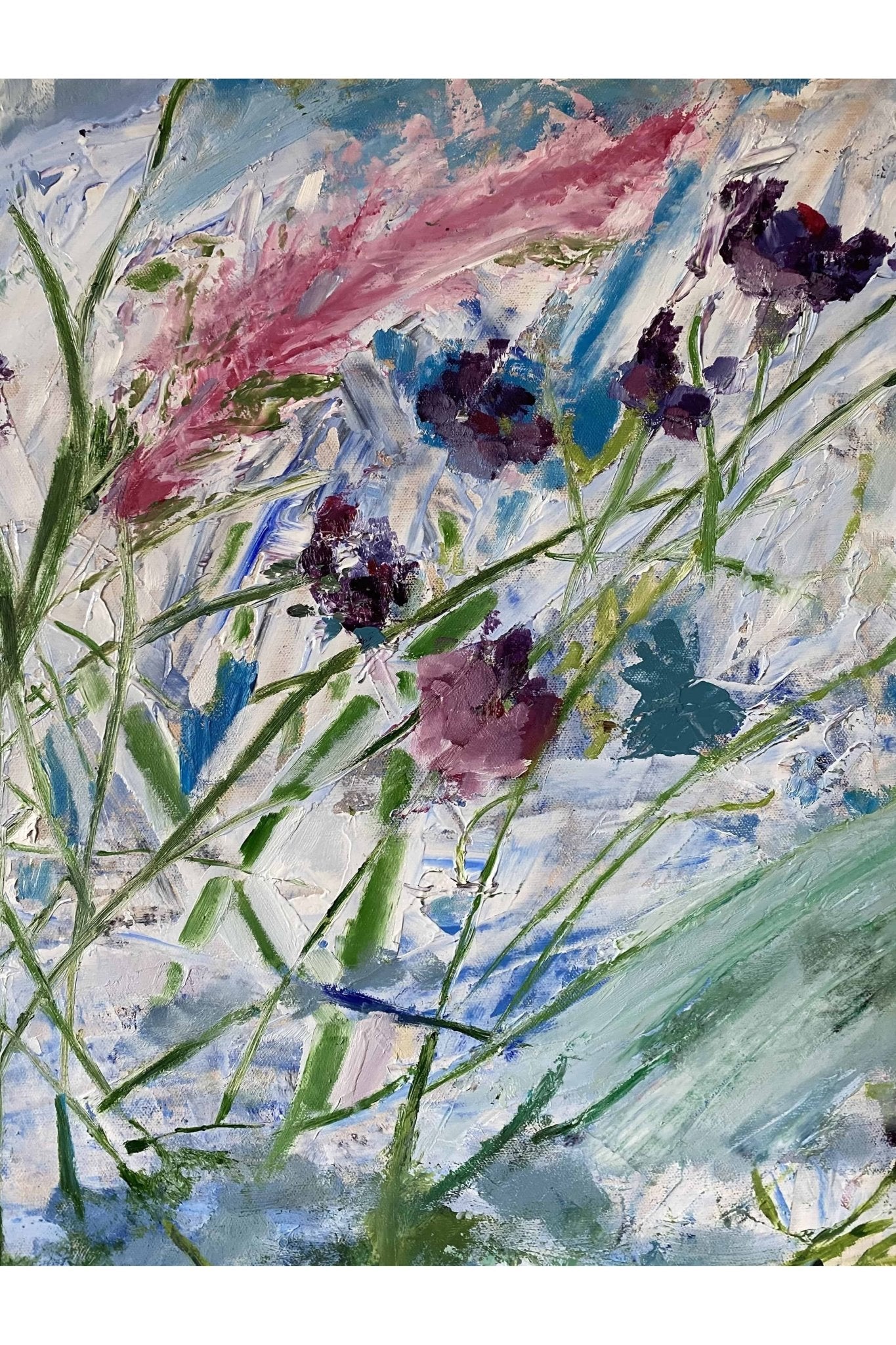 The Secret Life of Plants Oil Painting Panel 1 - FABA Collection