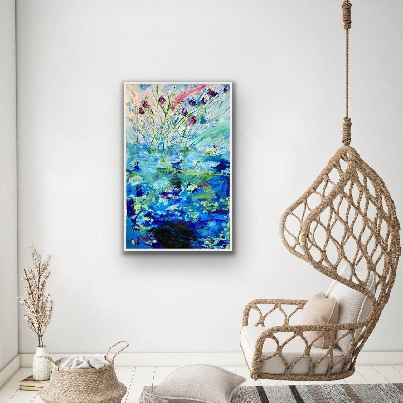 The Secret Life of Plants Oil Painting Panel 1 - FABA Collection