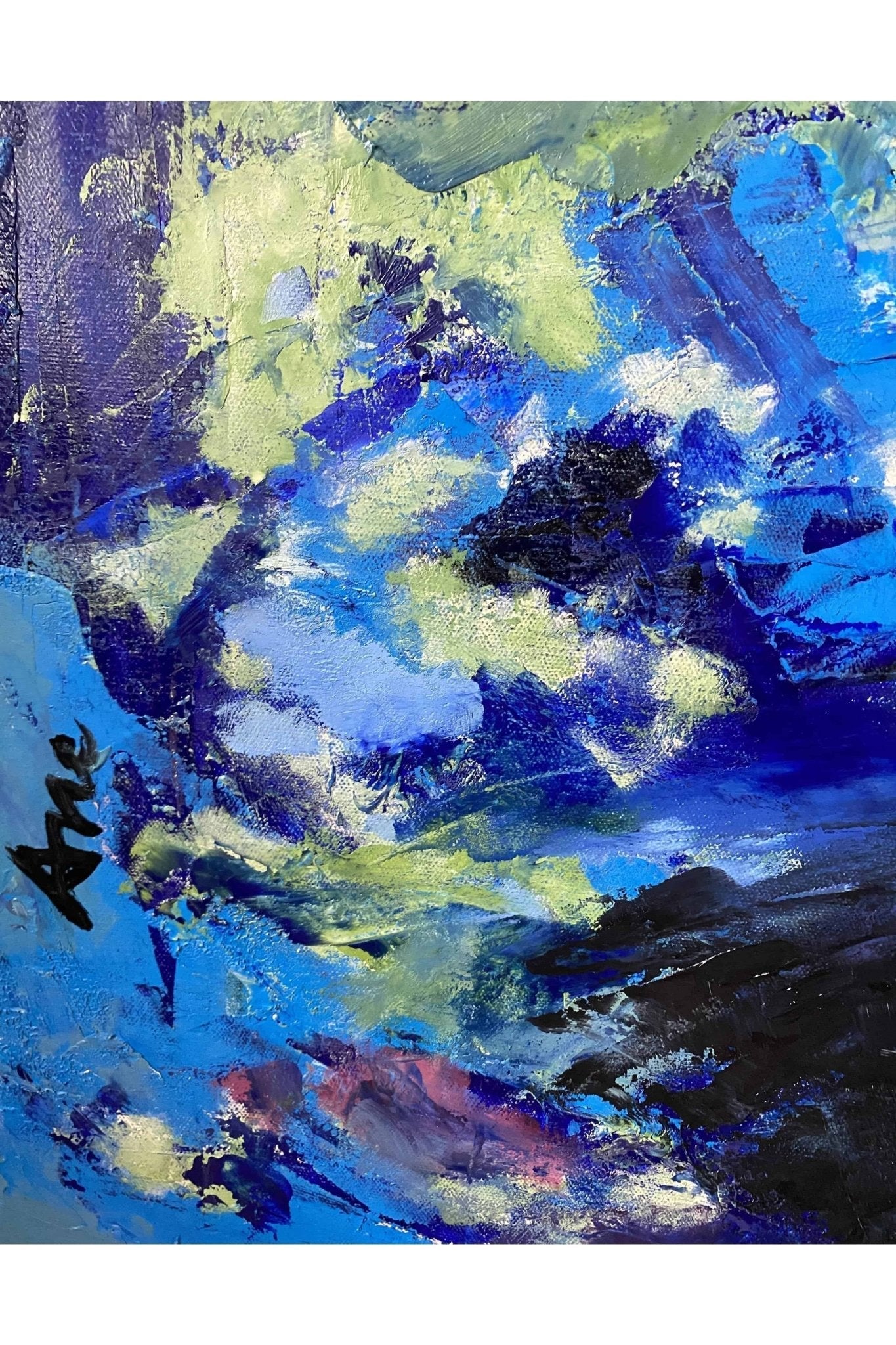 The Secret Life of Plants Oil Painting Panel 1 - FABA Collection