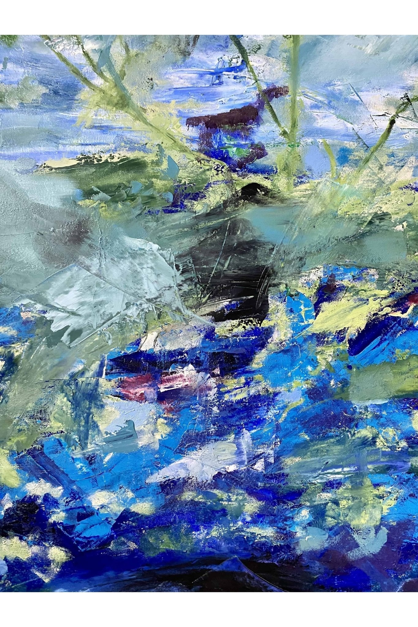 The Secret Life of Plants Oil Painting Panel 1 - FABA Collection